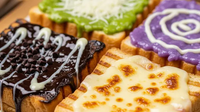 Roti Panggang Lumer Aneka Rasa