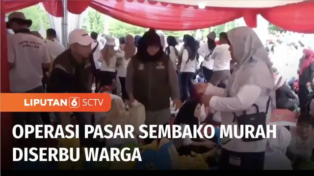 Dampak kelangkaan dan tingginya harga minyak goreng di pasaran, membuat operasi pasar sembako di Takalar, Sulawesi selatan, diserbu warga. Dalam waktu kurang dari setengah jam, 500 lebih paket sembako murah ludes terjual.