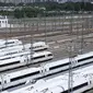 Kereta cepat yang dikelola China Railway Corporation. (Liputan6.com/Isna Setyanova) 
