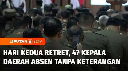 VIDEO: Hari Kedua, Retret Kepala Daerah Diisi Materi Asta Cita hingga Sistem Pertahanan