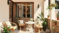 9 Inspirasi Desain Teras Rumah Ala Kafe yang Nyaman dan Estetis