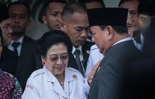 FOTO: Momen Pertemuan Prabowo, Gribran dan Megawati di Gedung Pancasila