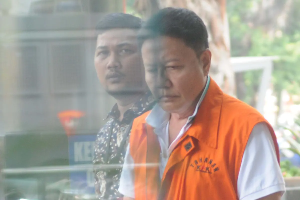 Ekspresi Nyoman Dhamantra Saat Jalani Pemeriksaan Lanjutan di KPK
