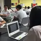 Suasana ‘Digital Classroom’ dengan Acer Chromebook di sekolah IPEKA. Liputan6.com/Jeko Iqbal Reza