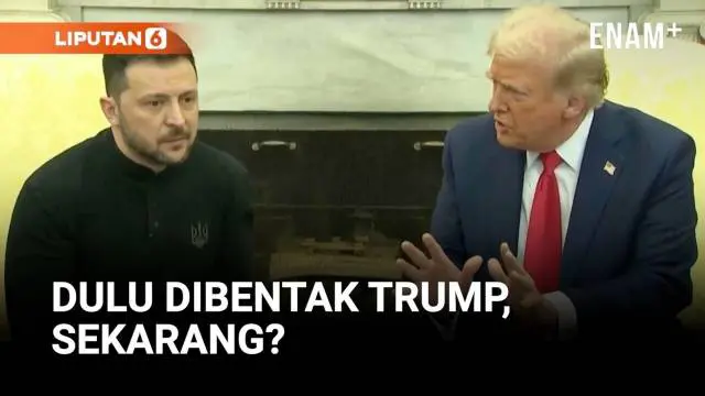 Pertemuan Presiden AS Donald Trump dan Presiden Ukraina Volodymyr Zelenskyy di Oval Office berlangsung dengan nuansa berbeda dibanding Februari lalu. Saat itu, Zelenskyy sempat ditegur Trump dan Wakil Presiden JD Vance karena dianggap tidak menghorma...
