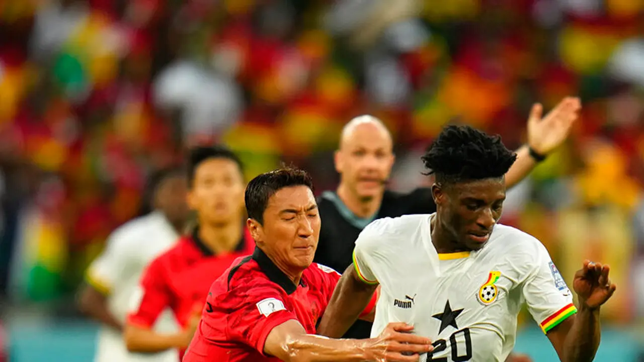Ghana Kalahkan Korea Selatan di Piala Dunia 2022