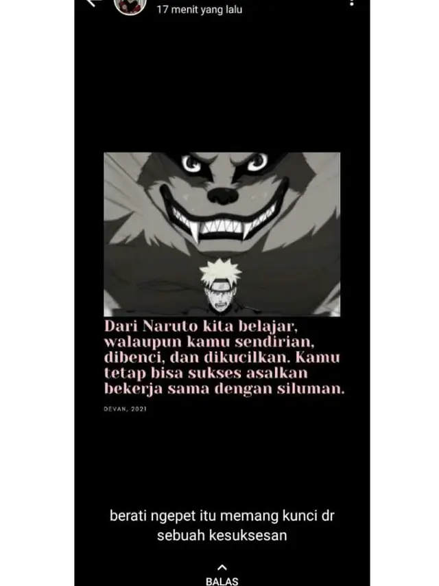 6 Status WhatsApp Pencinta Anime Ini Halu Banget, Bikin Geleng Kepala
