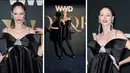 Foto kolase Coco Rocha saat menghadiri WWD Honors Awards yang diselenggarakan oleh Women's Wear Daily di Cipriani South Street di New York pada Selasa, 25 Oktober 2022. (Michael Loccisano/Getty Images/AFP)