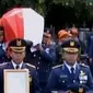 Jenazah Letkol Penerbang Marda Sarjono, Senin pagi dimakamkan di Taman Makam Pahlawan Kota Madiun.