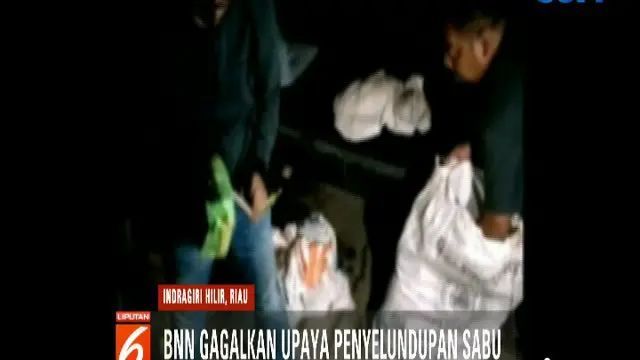 Untuk mengelabuhi petugas, paket sabu seberat 52 kilogram itu dikemas dalam dus produk teh asal China.