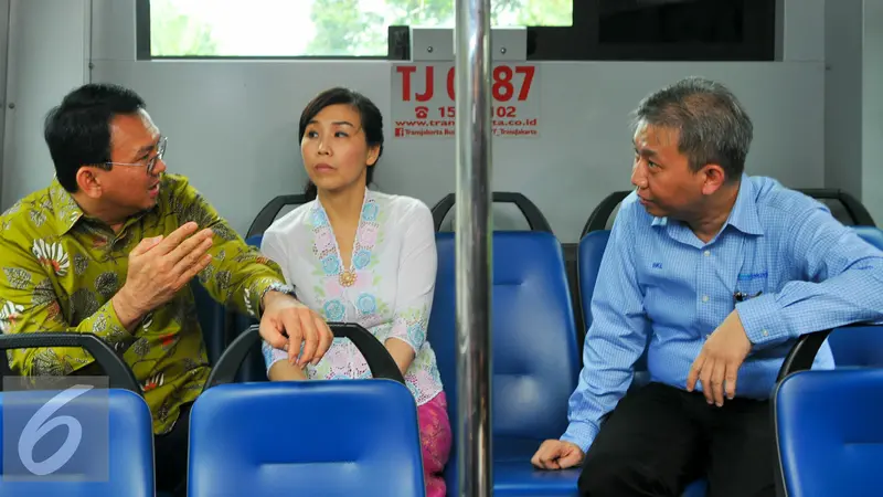 20160421- Transjakarta Luncurkan Bus Khusus Perempuan- Ahok- Veronica Tan-Jakarta- Yoppy Renato