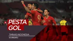 Berita video catatan pertandingan uji coba antara Timnas Indonesia melawan Vanuatu yang berakhir dengan skor 6-0, di mana Beto Goncalves menyumbang 4 gol, di Stadion Utama Gelora Bung Karno (SUGBK), Senayan, Sabtu (15/6/2019).