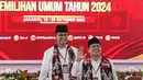 Setelahnya, pasangan Ganjar Pranowo-Mahfud MD akan mendaftar di hari yang sama pukul 11.00 WIB. (Liputan6.com/Faizal Fanani)