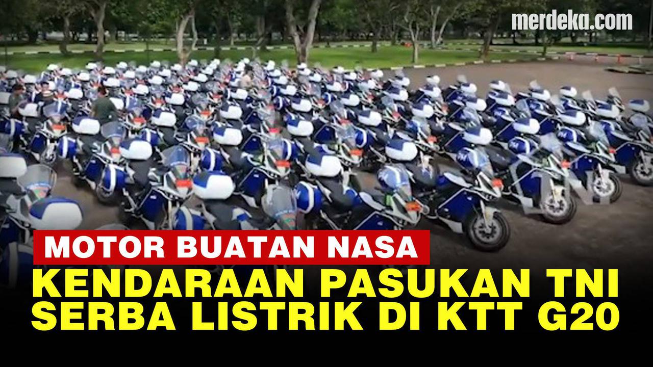 VIDEO: Panglima Andika Bikin TNI Makin Gagah Pakai Motor Listrik Buatan Peneliti NASA