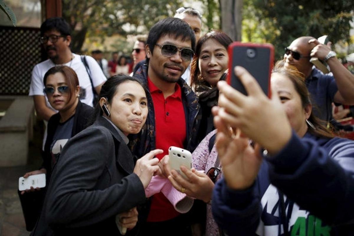 Melihat keseruan Manny Pacquiao berlibur ke Kota Yerusalem