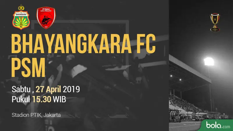 Bhayangkara FC Vs PSM Makassar