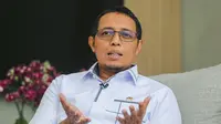 Kepala Kantor Komunikasi Kepresidenan, Hasan Nasbi. (Liputan6.com/Angga Yuniar)