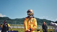 Pebalap Pertamina  Arden, Sean Gelael, finis di posisi ke-11 pada Sprint Race F2 GP Austria, Minggu (9/7/2017). (Twitter/Team Jagonya Ayam)