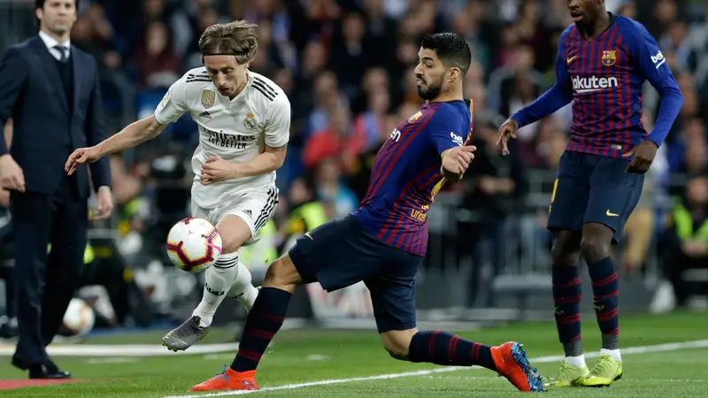 Gol Tunggal Rakitic Antar Barcelona Takklukkan Real Madrid di Bernabeu