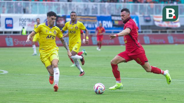 Foto: Melihat Kompaknya Gustavo Almeida dan Marko Simic Saat Bawa Persija Jakarta Taklukkan Persik Kediri di BRI Liga 1