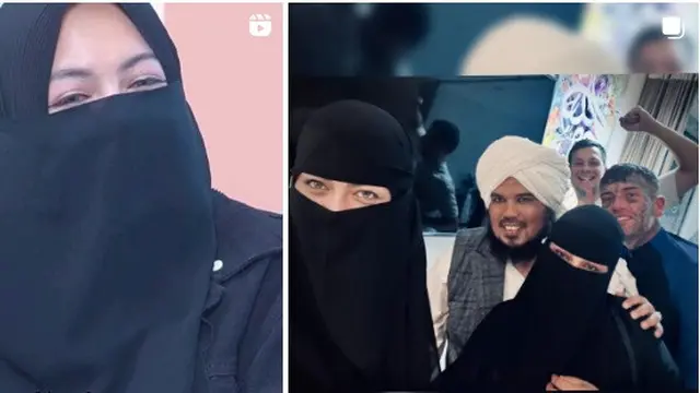 Ratu Rizky Nabila kini tampil bercadar (Foto: instagram raturn)