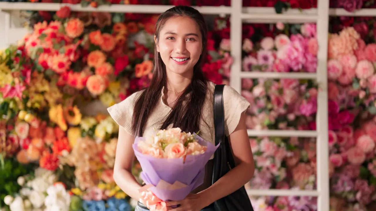 wanita september sederhana dan dikagumi