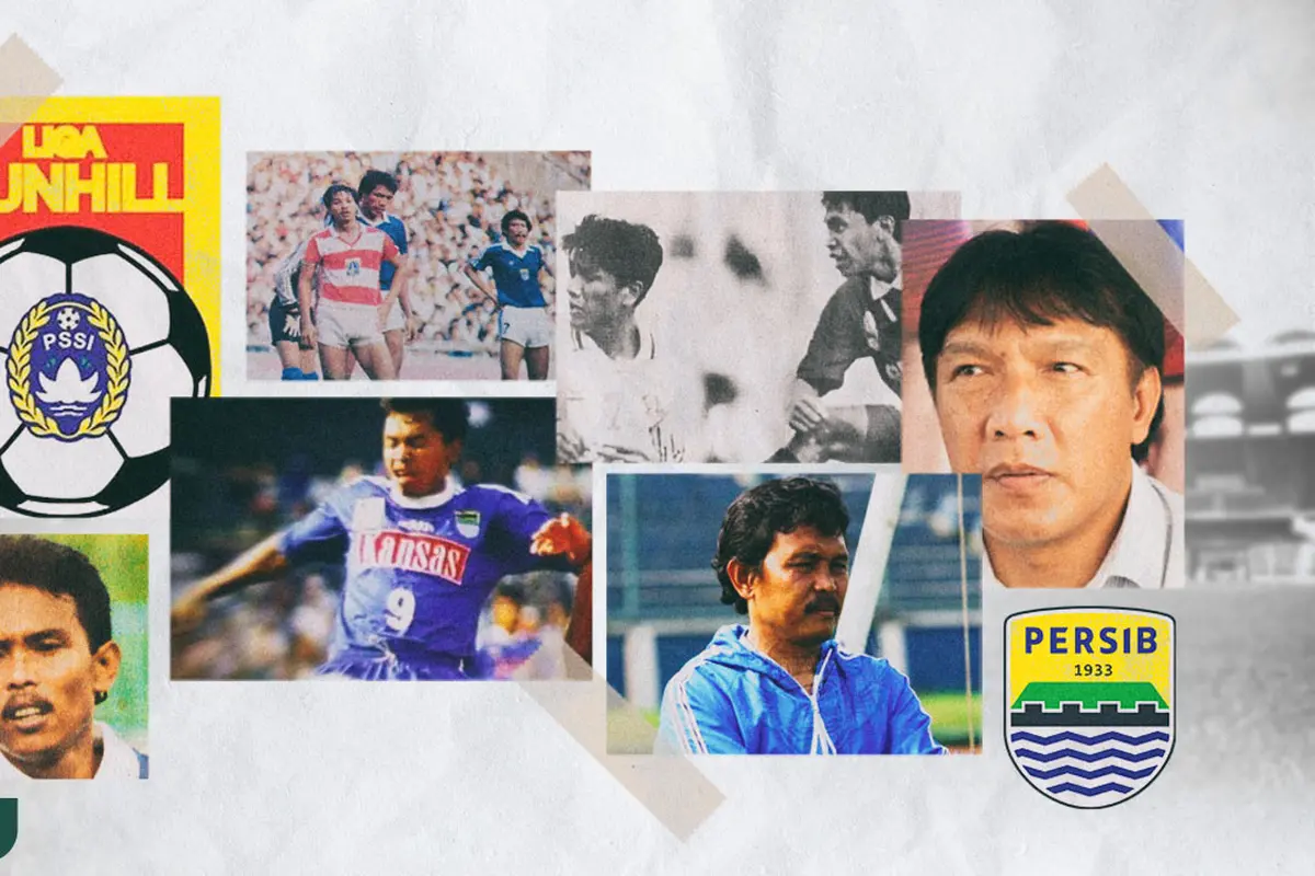 Kolase - Persib Bandung saat juara Ligina I tahun 1994