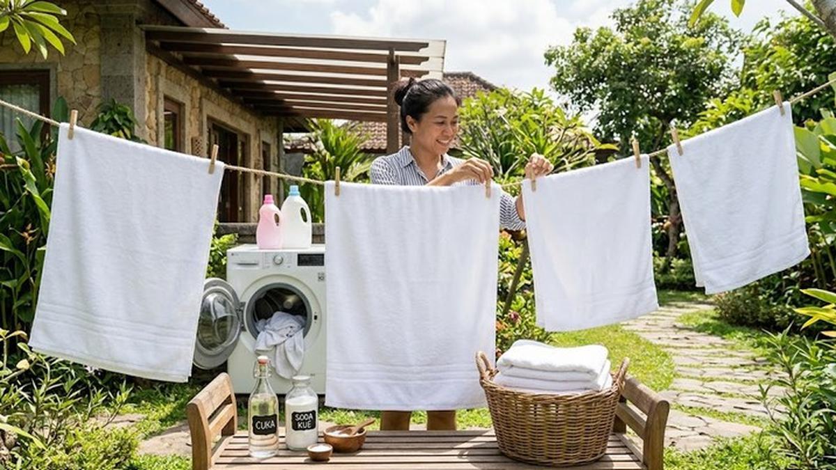 9 Tips Mencuci Handuk agar Tidak Bau, Tetap Bersih, Lembut dan Segar