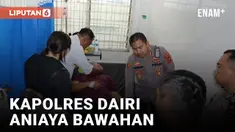 Kapolres Dairi Beri Penjelasan Soal Penganiayaan yang Dilakukan ke 2 Personelnya