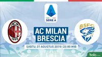 Serie A - AC Milan Vs Brescia Calcio (Bola.com/Adreanus Titus)