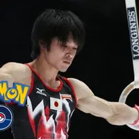 Tagihan telepon pesenam Jepang Kohei Uchimura membengkak karena main Pokemon Go. (USA Today)