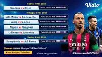 Streaming Serie A Pekan Ini di Vidio. (Sumber : dok. vidio.com)
