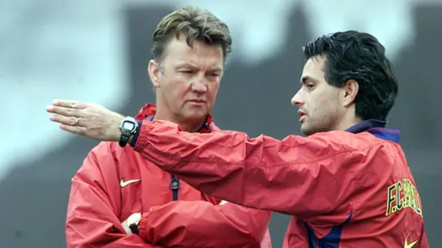 Jose Mourinho dan Louis van Gaal