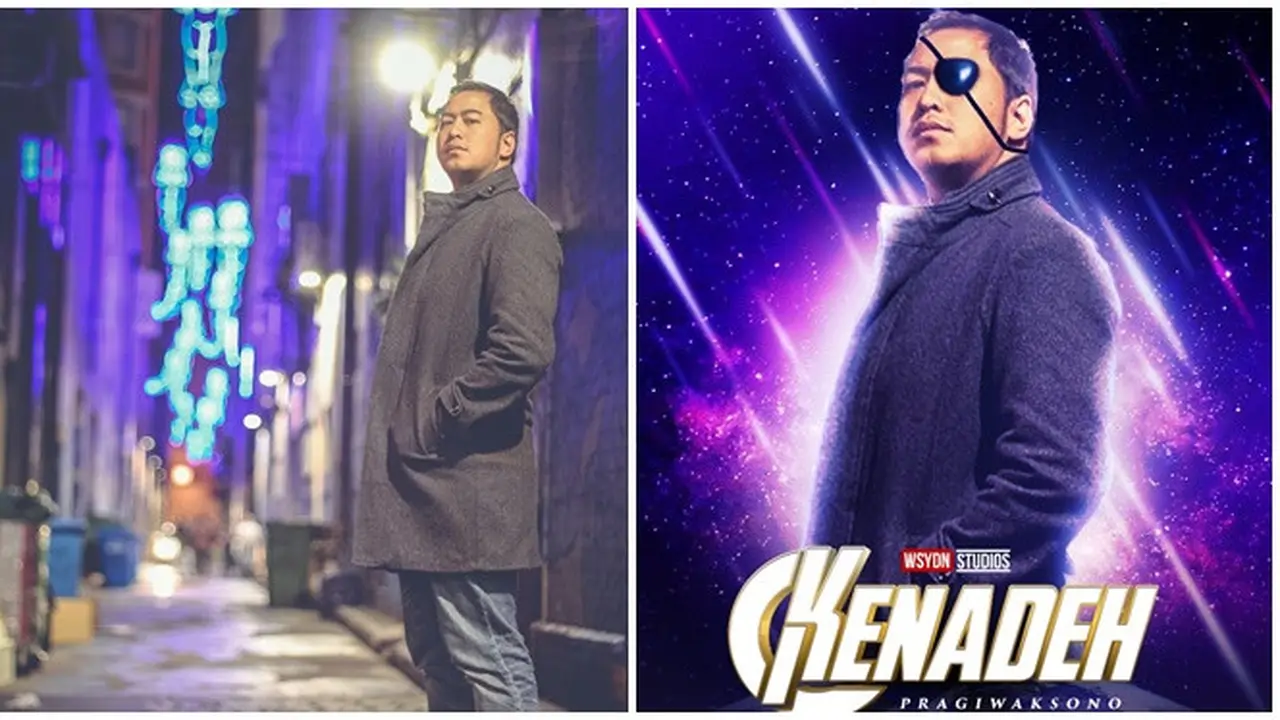 Editan Foto Pandji ala Poster Film Bikin Tepuk Jidat
