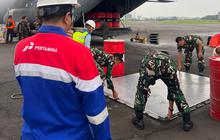 Dukung Pesawat Misi Kemanusiaan di Sumatera, Pertamina Salurkan 6.000 Liter Avtur untuk BNBP