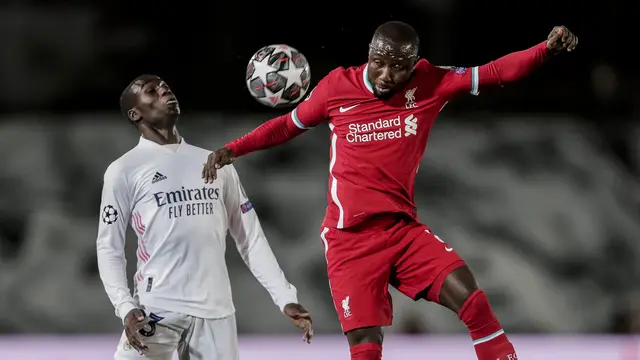 Real Madrid vs Liverpool di Liga Champions