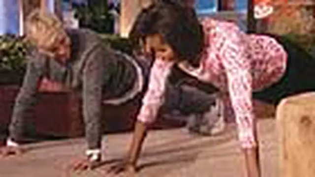 Jangan Tantang Michelle Obama untuk Push Up