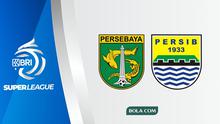 Persebaya Surabaya vs Persib Bandung di BRI Super League. (Bola.com/Wiwig Prayugi)