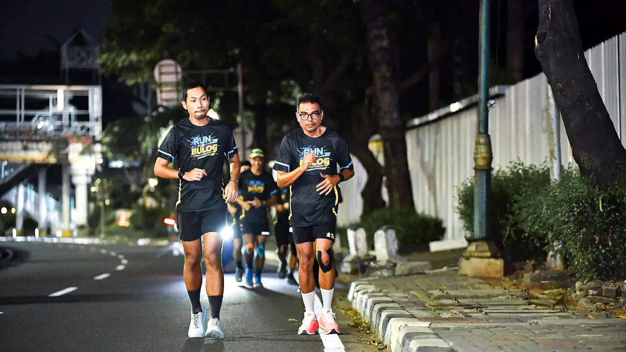 Kegiatan Lari Ultra Marathon 57 KM dalam Rangka HUT Perum BULOG ke-57