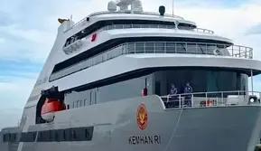 Kemhan Buka Suara Usai Viral Kapal Pesiar Berlogo Instansi