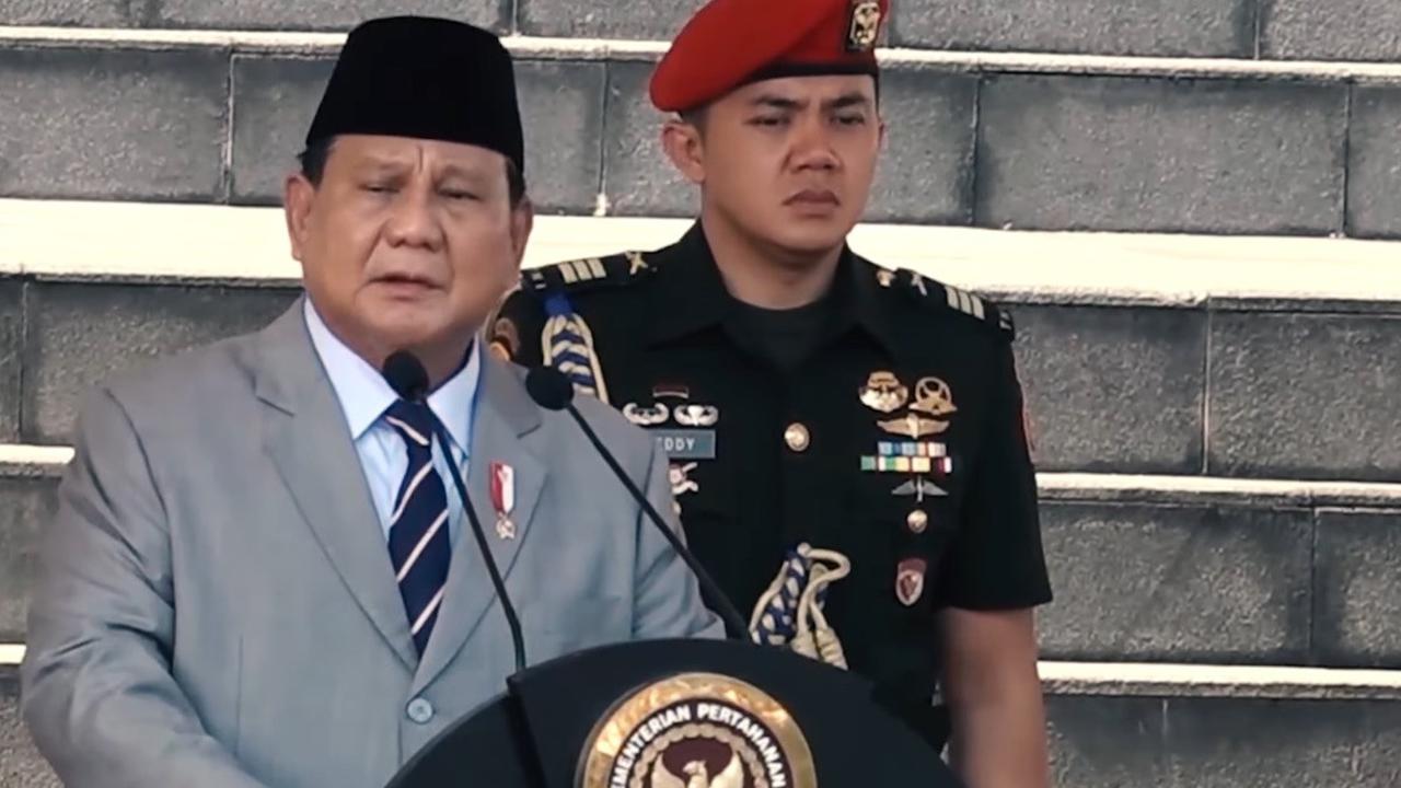 Kini Jadi Ajudan Prabowo Subianto