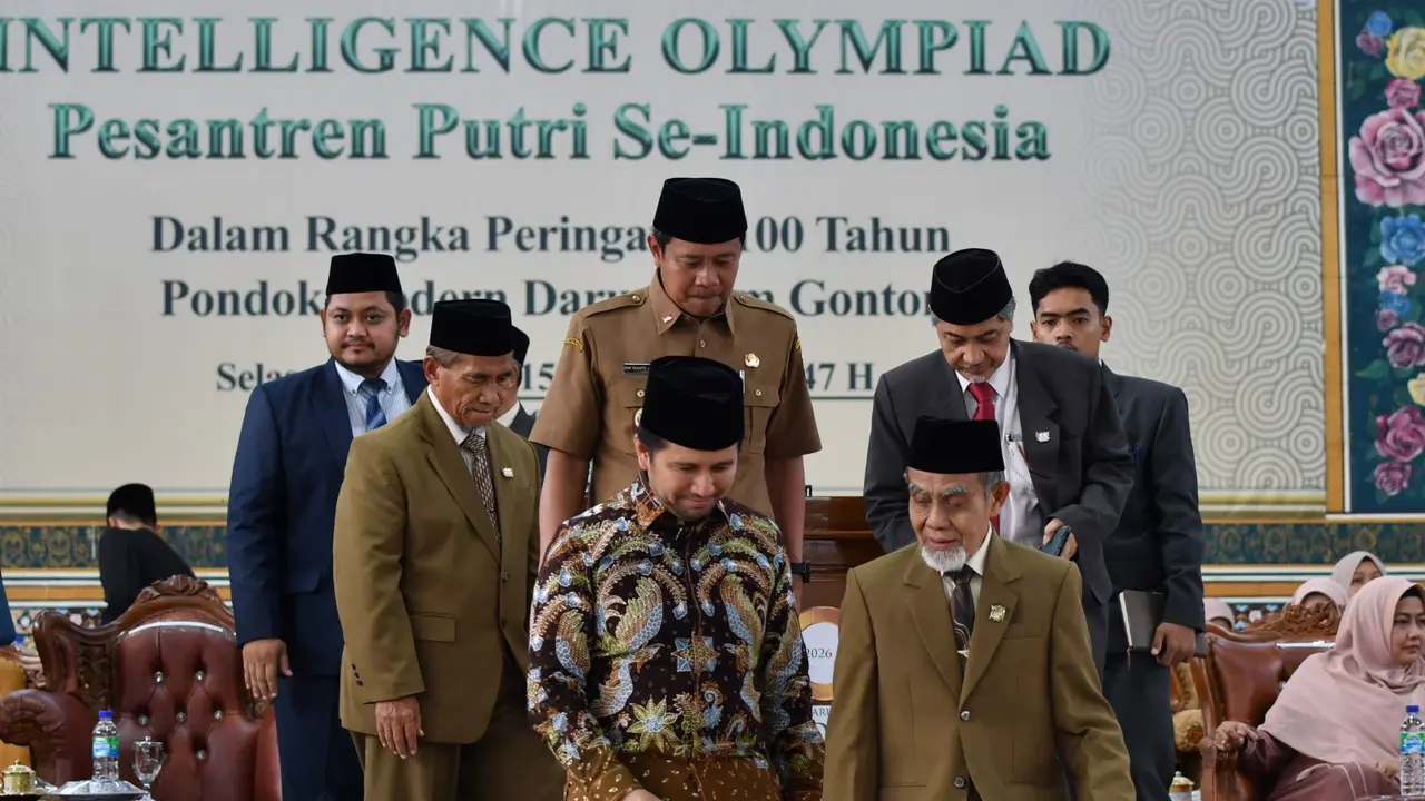 Pondok Modern Darussalam Gontor (PMDG) Putri Kampus 1 menggelar Intelligence Olympiad Pesantren Putri Se-Indonesia sebagai bagian dari rangkaian peringatan menuju 100 tahun berdirinya pondok pada 2026. (Istimewa)