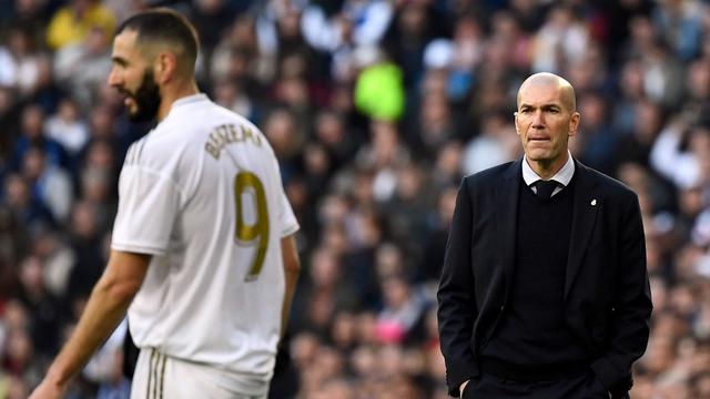 Pelatih Real Madrid, Zinedine Zidane.