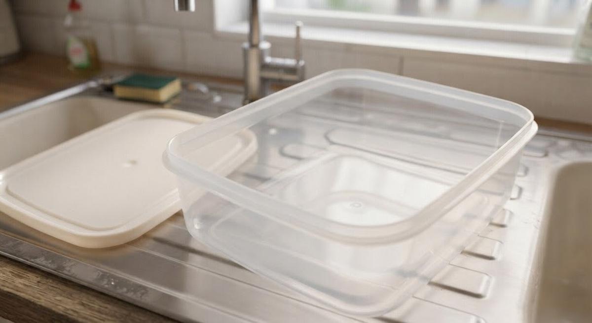 Cara Menghilangkan Noda Kuning pada Wadah Bekal Plastik