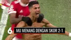 Pertandingan sepak bola antara Manchester United dengan Villarreal dalam laga Liga Champions Eropa di Stadion Old Trafford dini hari (30/9) berakhir dengan skor 2-1.
