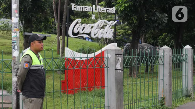 Viral Video Dugaan Pungli, Taman Literasi Blok M Dijaga Satpol PP