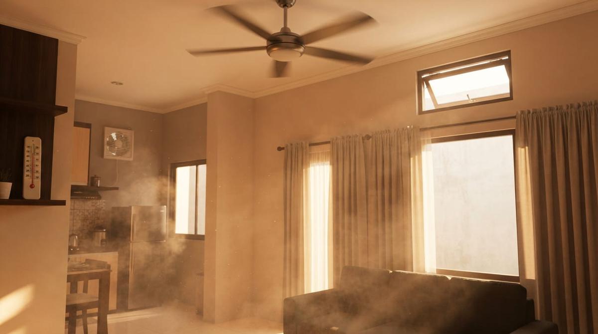 Penyebab Rumah Panas Meski Sudah Memakai Kipas