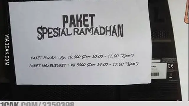 6 Cara Promosi Jualan Spesial Ramadan Ini Kelewat Unik