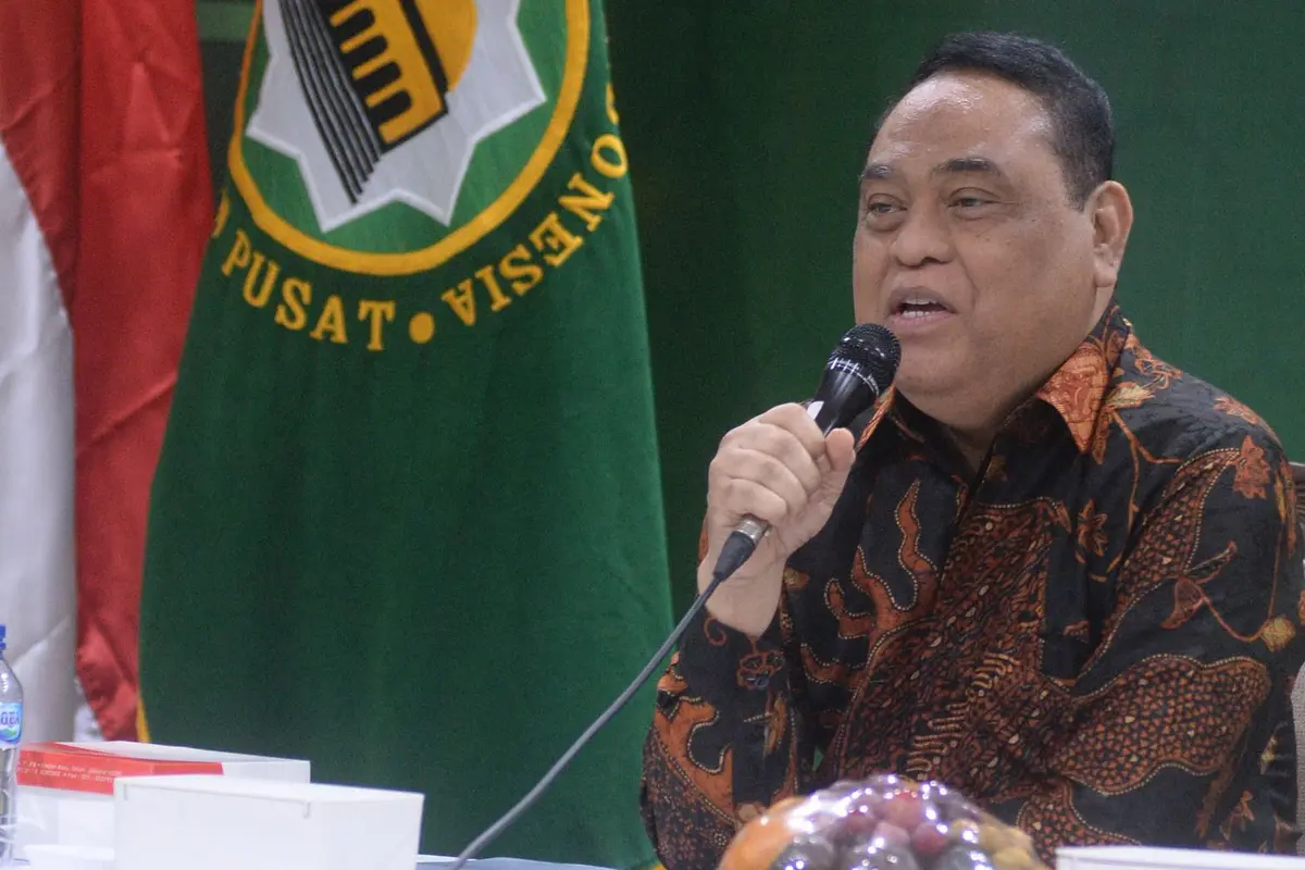 Wakil Ketua Umum DMI Komjen Pol (Purn) Syafruddin saat menghadiri Rapat Pimpinan Nasional (Rapimnas) III di kantor pusat DMI di Jalan Matraman Raya, Jakarta Timur, Senin (6/3/2023) (Istimewa)