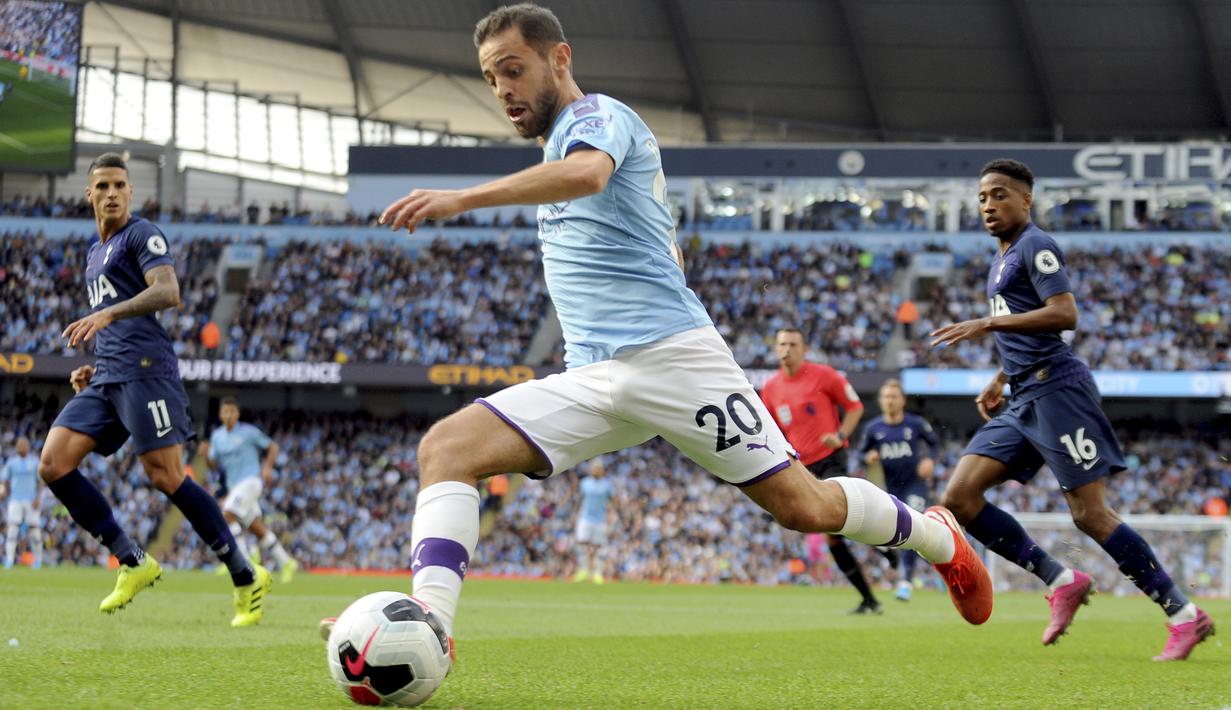 FOTO: Manchester City Ditahan Imbang Tottenham di Etihad ...